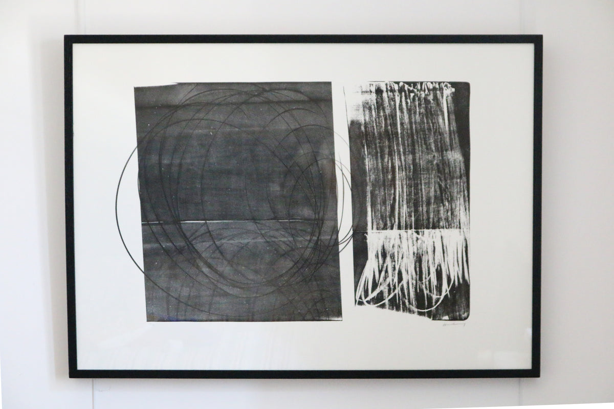lithographie de Hans Hartung encadrée
