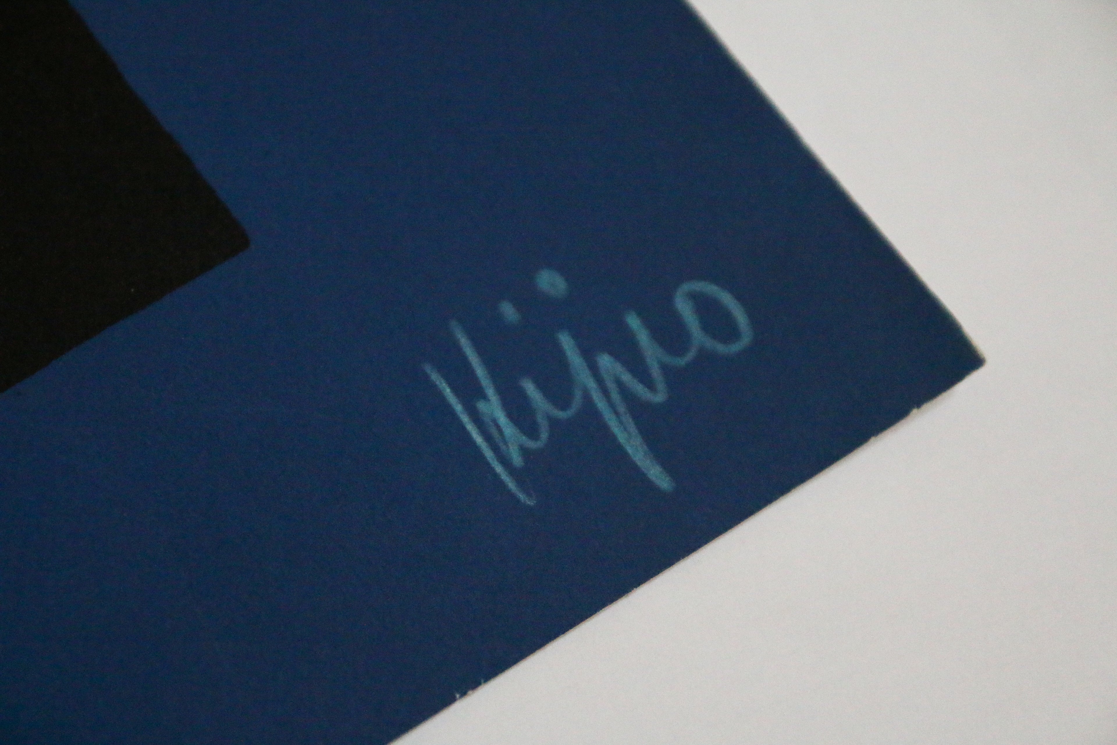 Détail de la signature "Kijno" en bas à droite