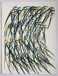 Lithographie originale d'Arman, Accumulation de pinces, mouvement Nouveau Réalisme, 55x45 cm.